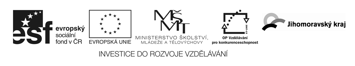 Investice do rozvoje vzdělávání Investice do rozvoje vzdělávání